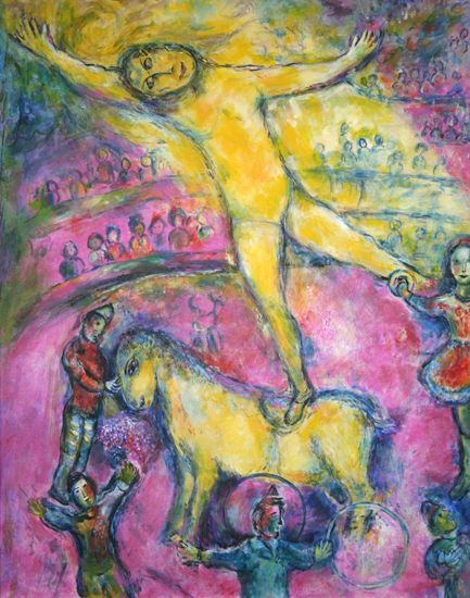chagall circus